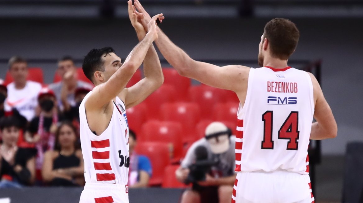 Stoiximan Basket League, Ολυμπιακός - Περιστέρι 79-67: Πρώτο βήμα για τους «4» με σόου Βεζένκοβ