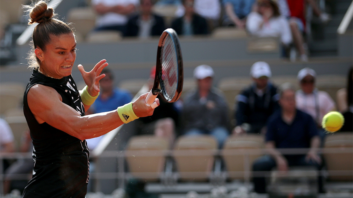 Σάκκαρη: Αποκλείστηκε στο Roland Garros 