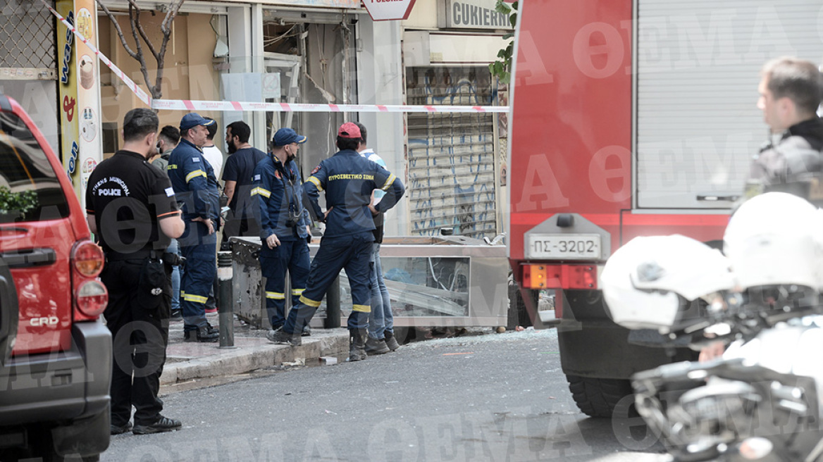 Μεγάλη έκρηξη σε κατάστημα στο κέντρο της Αθήνας - Ένας τραυματίας 