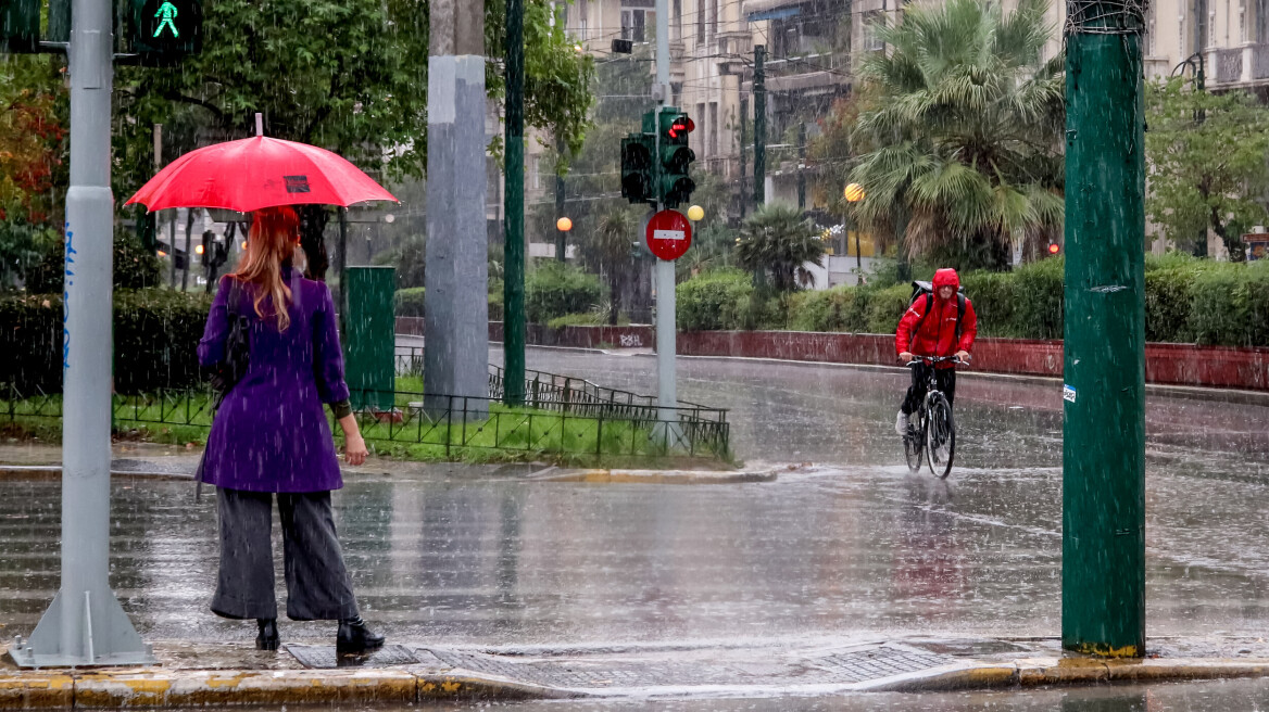 Καιρός: Επιδείνωση σήμερα με καταιγίδες και χαλάζι