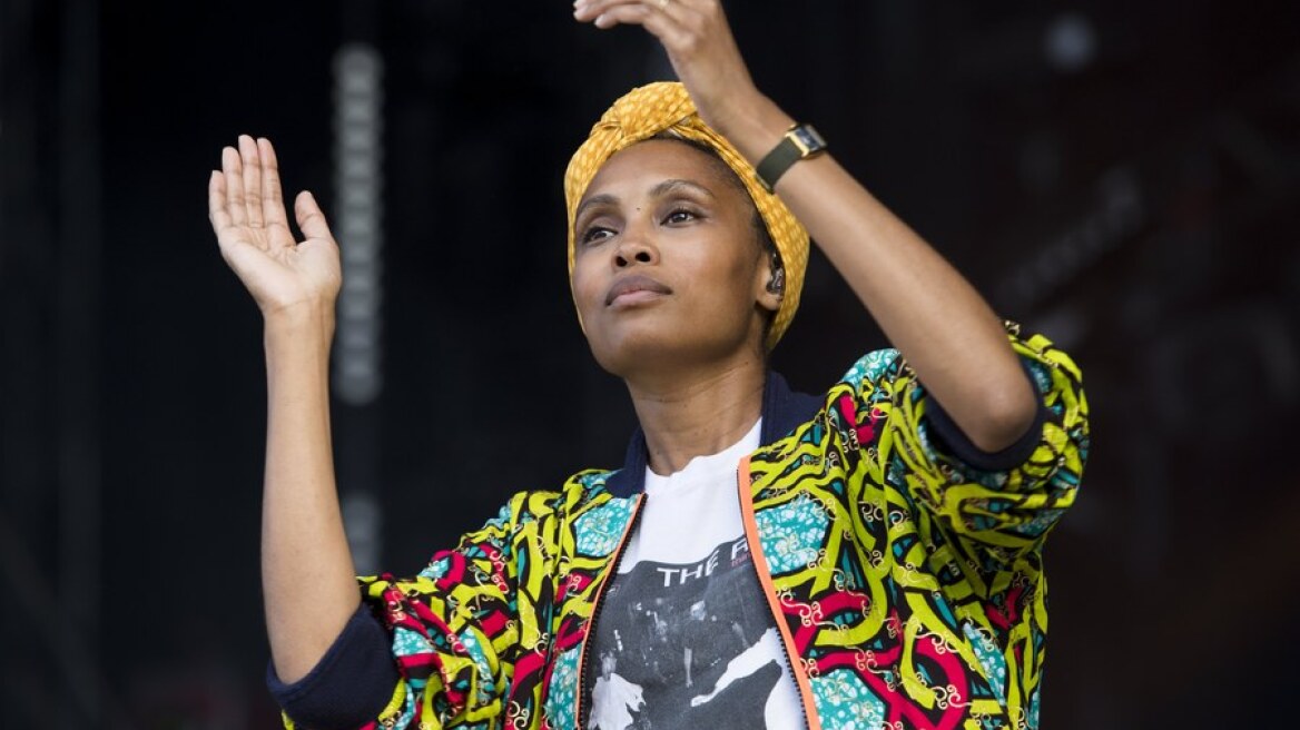 Imany: Διασκέδασε σε γνωστό εστιατόριο στο κέντρο της Αθήνας