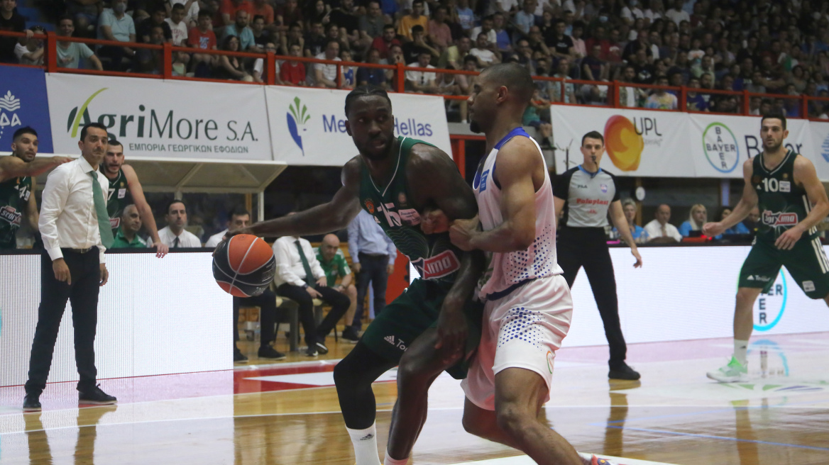 Stoiximan Basket League, Λάρισα - Παναθηναϊκός 74-62: Το έκανε ξανά και έστειλαν σε 5ο παιχνίδι τους ημιτελικούς