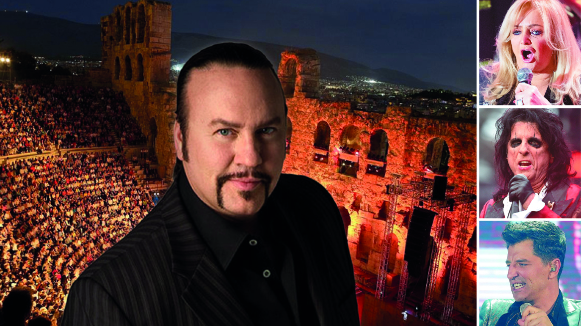 Desmond Child: Ο συνθέτης των ροκ σταρ στην Αθήνα  για τα γλυπτά του Παρθενώνα