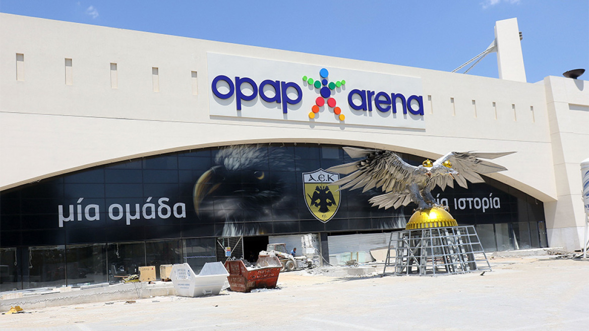 Στην τελική ευθεία οι εργασίες της OPAP ARENA