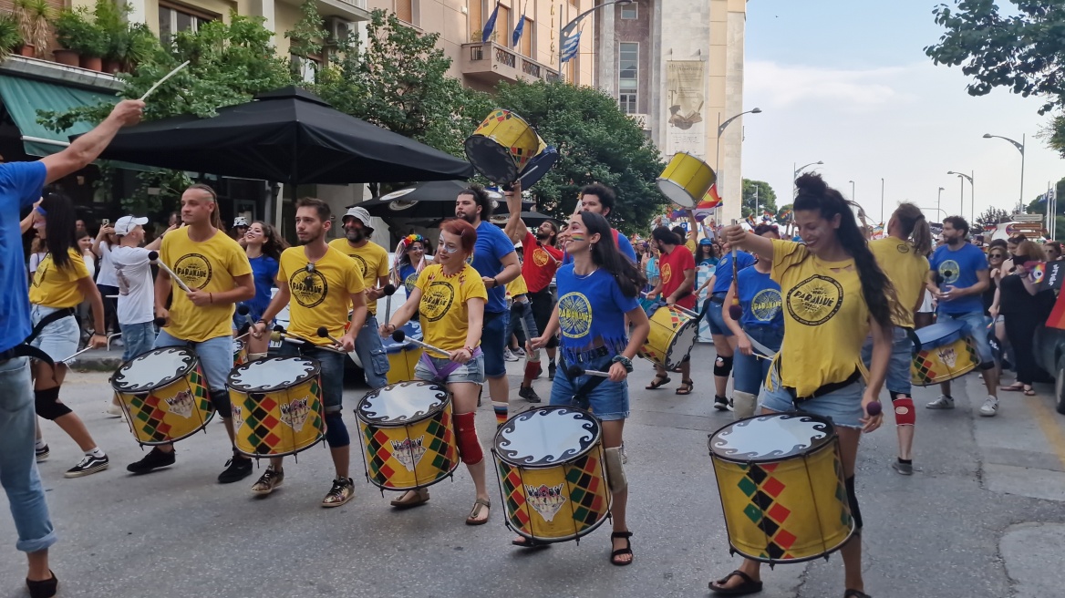 Θεσσαλονίκη: Δείτε φωτογραφίες και βίντεο από το Thessaloniki Pride