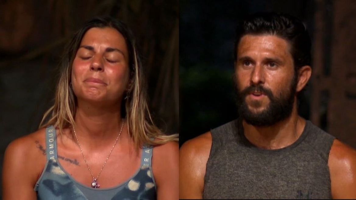 Survivor: Απογοητευμένη η Σταυρούλα με την απόφαση του Νίκου Γιάννη να «σώσει» τον Στάθη Σχίζα και όχι εκείνη