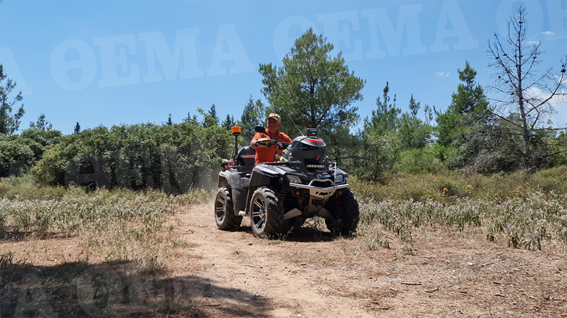 Περιπολία με τους άγρυπνους φρουρούς του Σέιχ Σου - Εθελοντές νυχθημερόν στην πυροπροστασία του δάσους