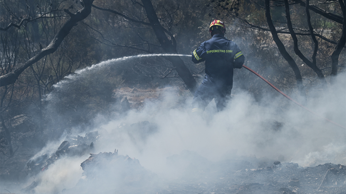 Μαίνεται η μεγάλη φωτιά στο Πόρτο Γερμενό  - Κάηκε ένα σπίτι 