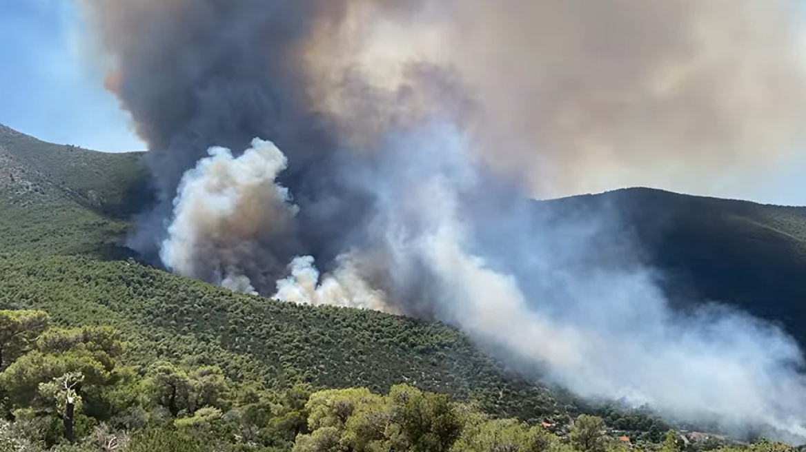 Φωτιά στο Πόρτο Γερμενό