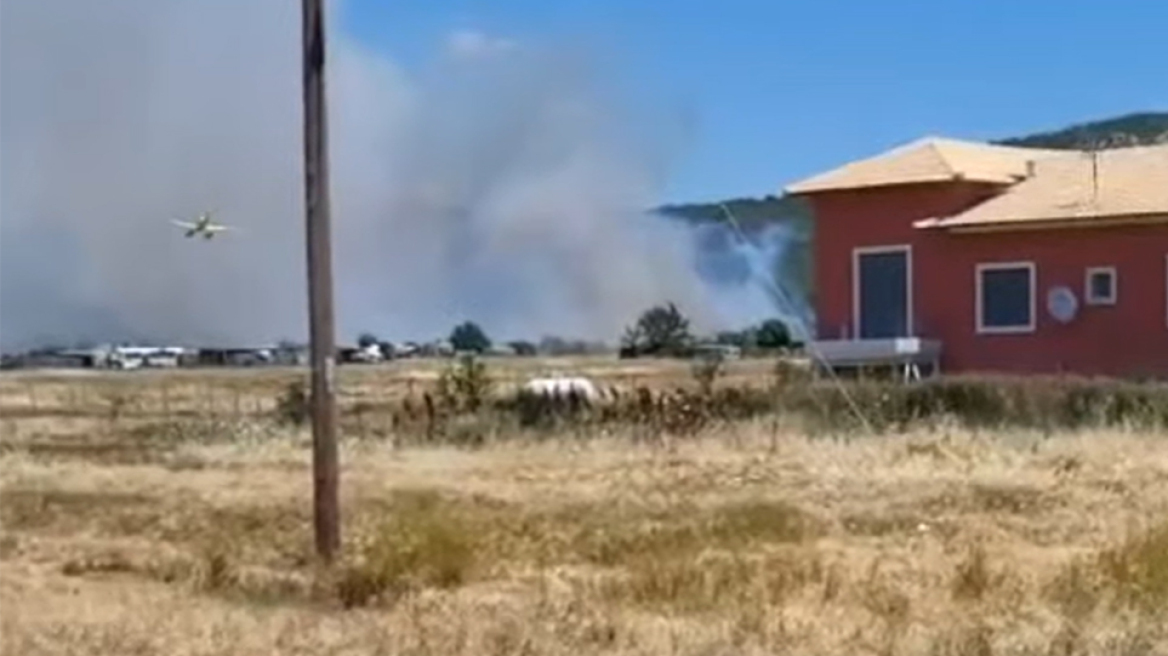 Φωτιά τώρα στον Έβρο, στην περιοχή Αρίστηνο - Και εναέρια μέσα στο μέτωπο 