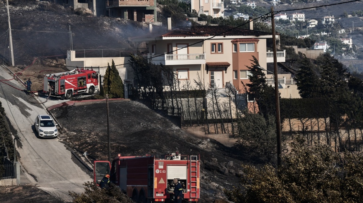 Φωτιά στην Πεντέλη:  Αποκαταστάθηκε από την ΕΔΑ Αττικής η διαρροή φυσικού αερίου στην Παλλήνη