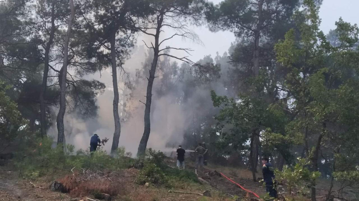 Φωτιά στον Έβρο: Αναζωπυρώσεις στη Δαδιά  - Στη «μάχη» 10 εναέρια μέσα