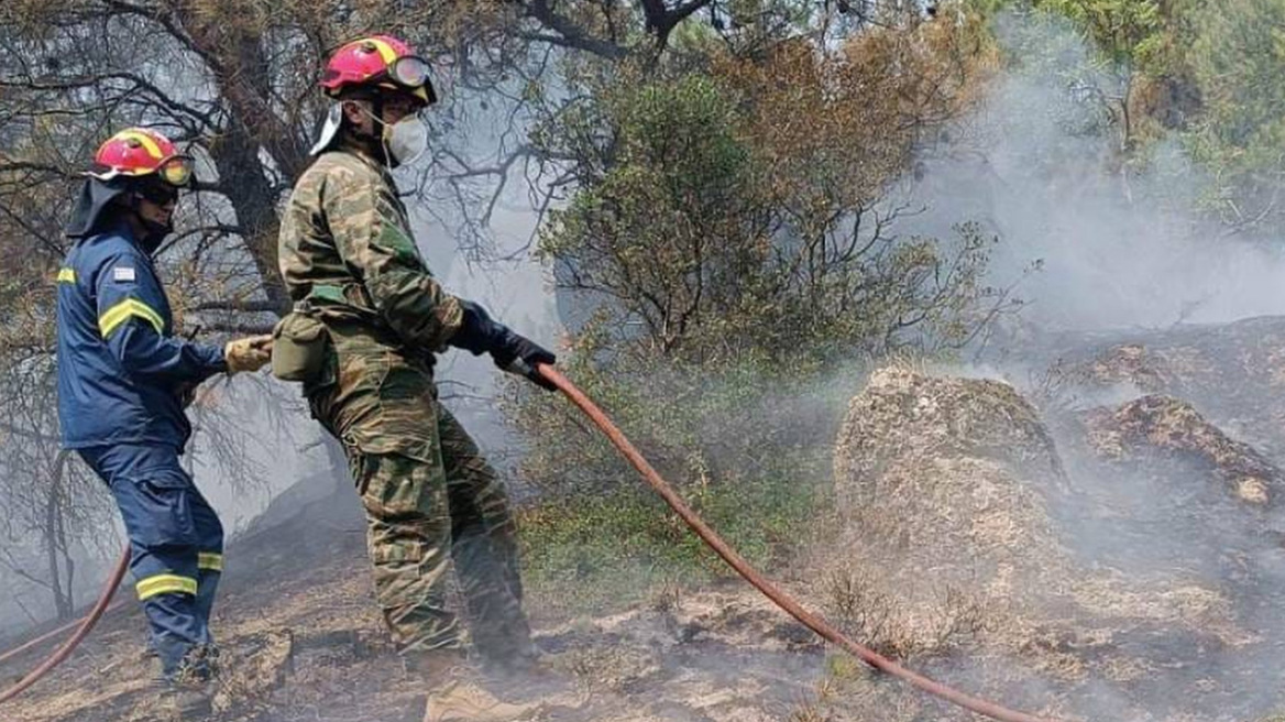 Μεγάλη αναζωπύρωση στη Δαδιά - Μήνυμα από 112 για εκκένωση προς Σουφλί 