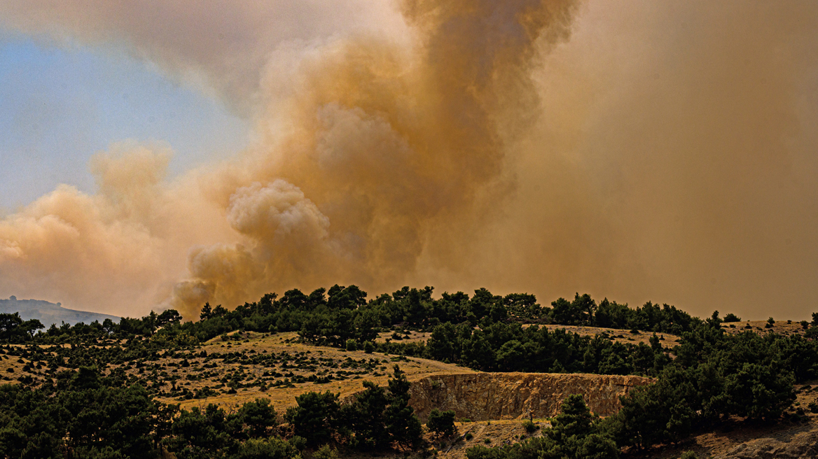 Πύρινα μέτωπα σε Έβρο, Λέσβο και Ηλεία: Μάχη όλη την νύχτα με τις φλόγες