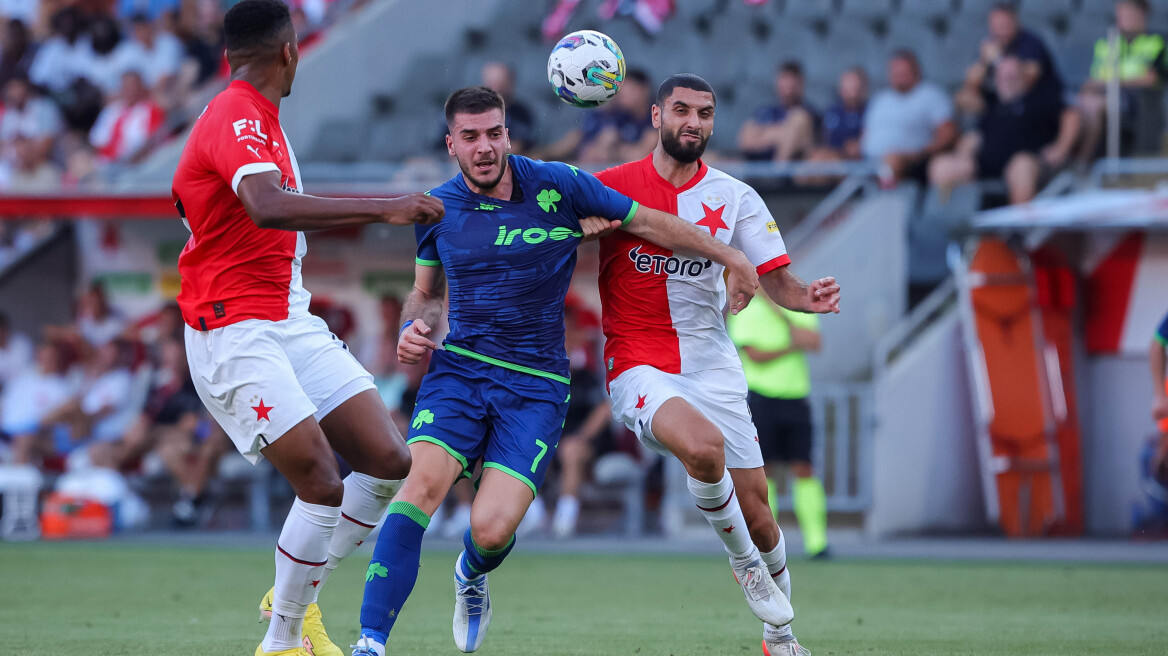 Conference League, Σλάβια Πράγας - Παναθηναϊκός 2-0: Έγκλημα και τιμωρία 