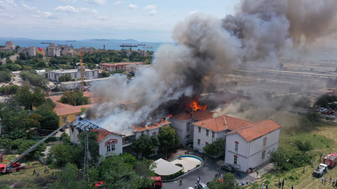 Φωτιά στο ελληνικό νοσοκομείο της Κωνσταντινούπολης: Τι μεταδίδουν τα τουρκικά ΜΜΕ