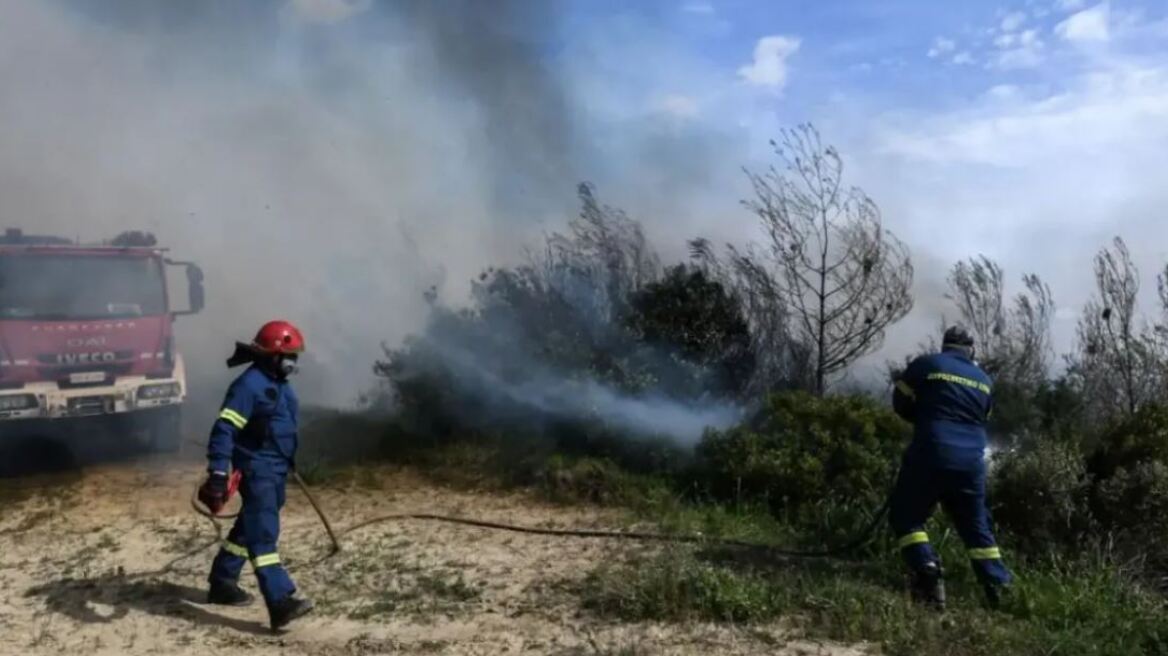 Μεσσήνη: Φωτιά στην περιοχή Πανιπέρι - Καίει σε δύσβατο σημείο