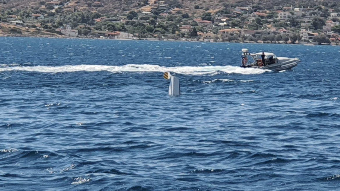 Φωτιά στη Νέα Πέραμο: Αναγκαστική προσθαλάσσωση πυροσβεστικού αεροσκάφους λόγω βλάβης