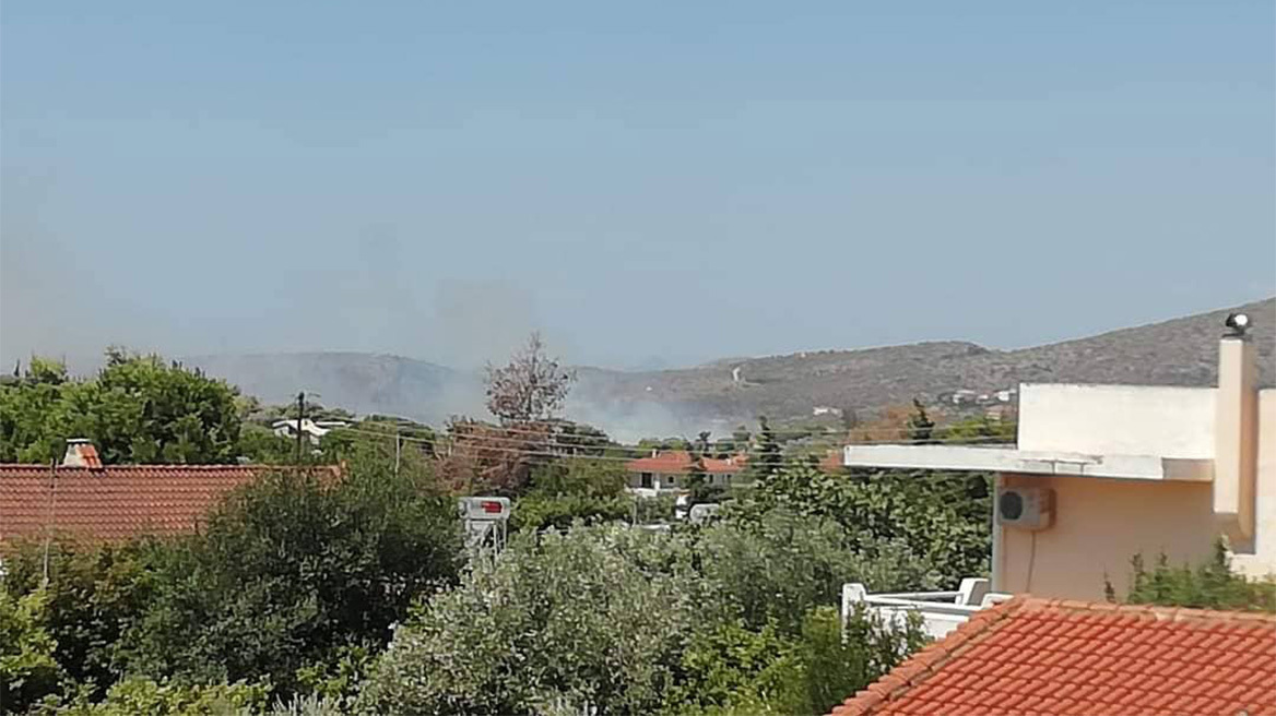 Φωτιά στο Κορωπί: Οριοθετήθηκε το μέτωπο