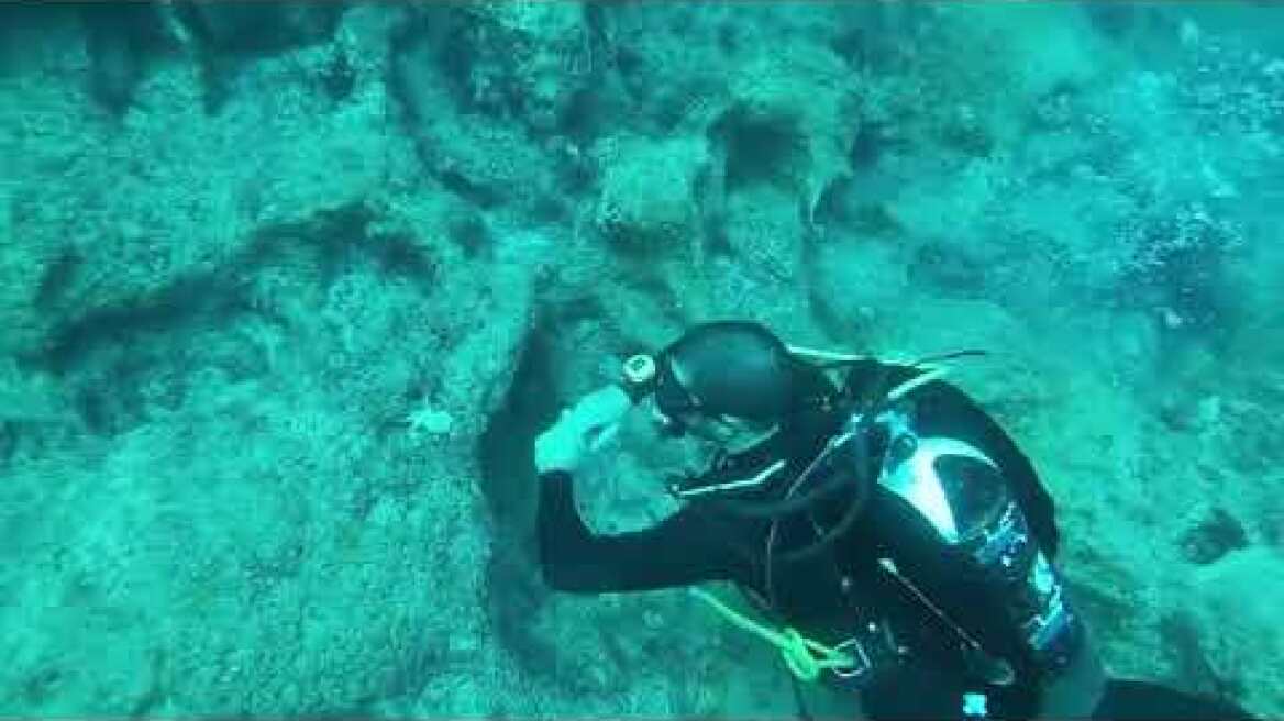 Θαλάσσια νάρκη εντοπίστηκε σε βάθος 7 μέτρων ανοιχτά της Καλάμου Λευκάδας