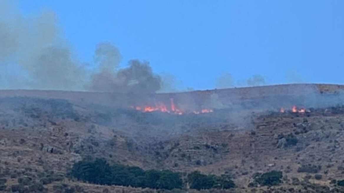 Θεσπρωτία: Σε εξέλιξη φωτιά στη Σαγιάδα - Δείτε βίντεο και φωτογραφίες