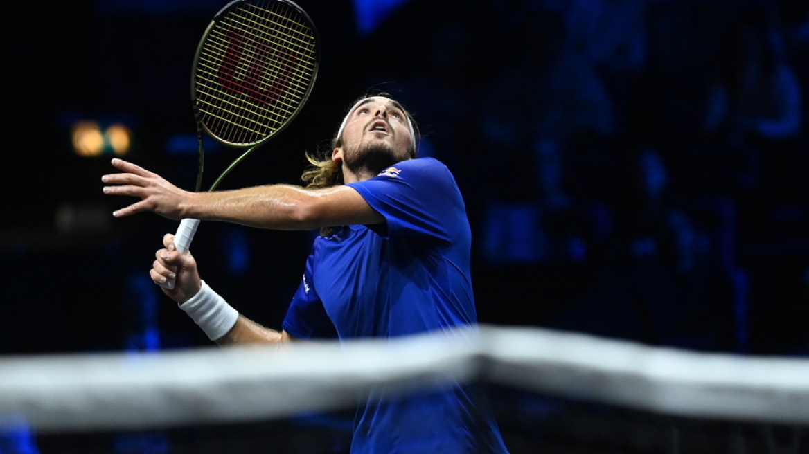  Laver Cup: Ντεμπούτο με νίκη για τον Τσιτσιπά 