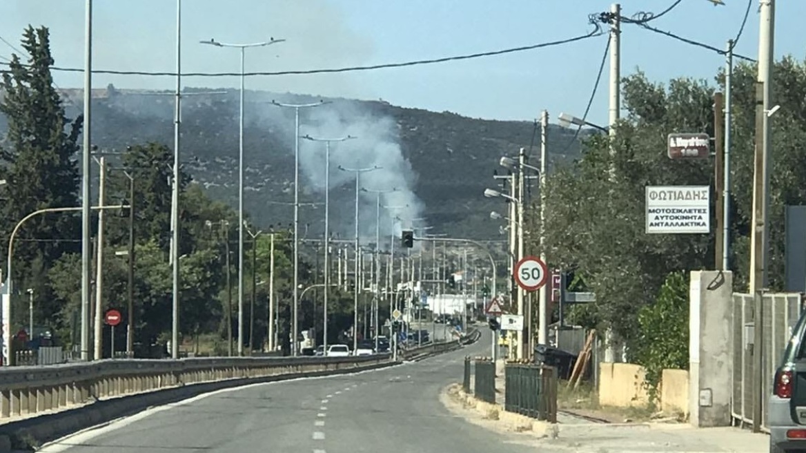 Φωτιά στον Μαραθώνα - Στον δρόμο προς τη βάση των ελικοπτέρων του Ναυτικού