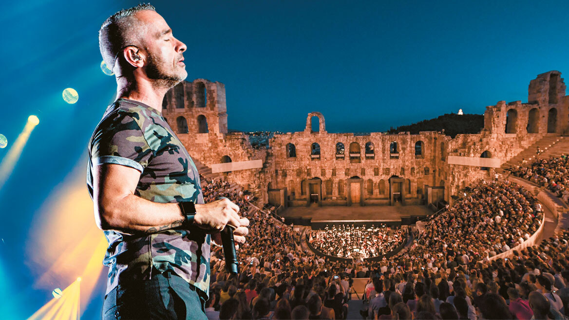 Eros Ramazzotti: «Το πάθος  και η ιστορία  με φέρνουν στο Ηρώδειο»