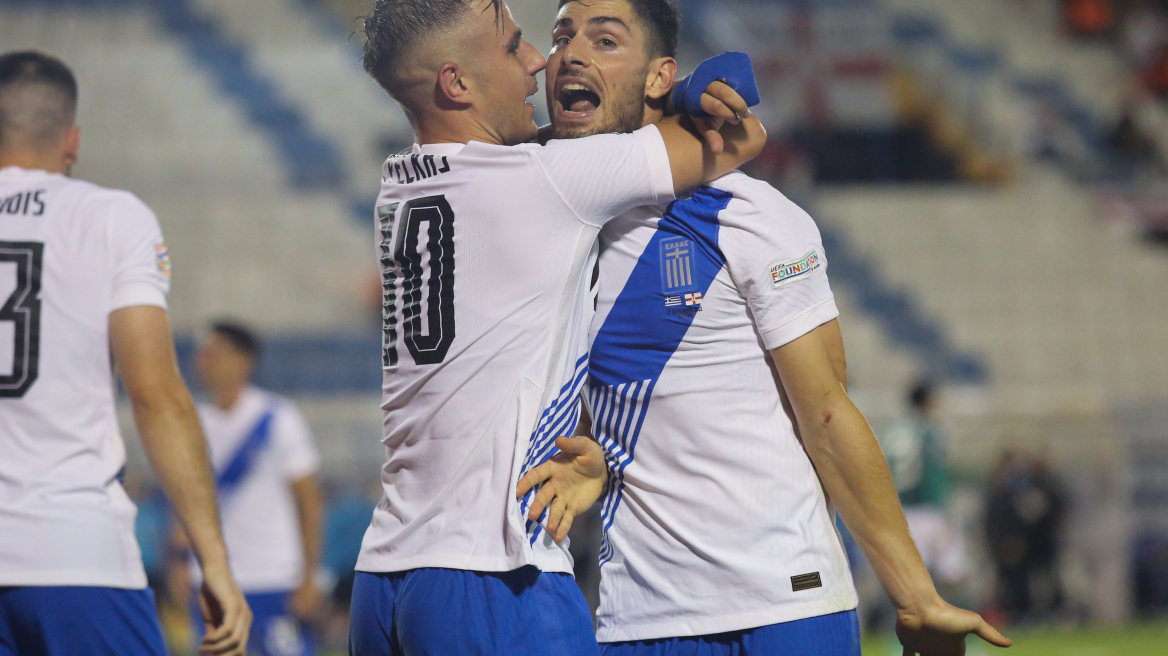 Nations League, Ελλάδα-Βόρεια Ιρλανδία 3-1: Πρώτη και καλύτερη - Δείτε τα γκολ