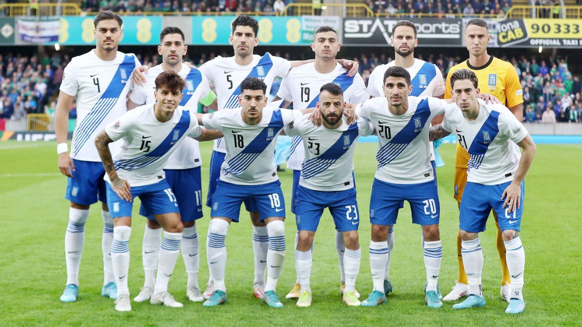 UEFA Nations League: Η Εθνική Ελλάδος υποδέχεται τη Βόρεια Ιρλανδία