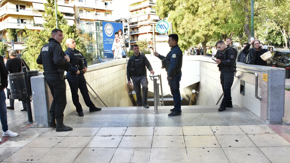 Ανοιξε ο σταθμός μετρό της Πανόρμου μετά από τηλεφώνημα για βόμβα