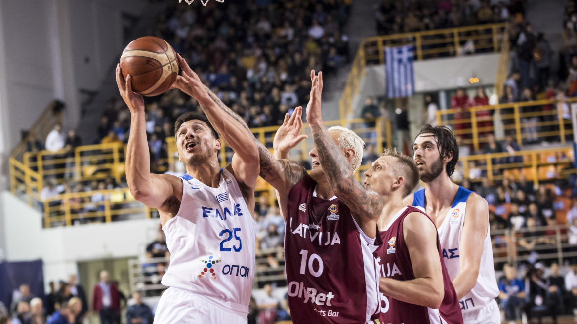 Προκριματικά Παγκοσμίου Κυπέλλου, Ελλάδα - Λετονία 60-80: Συντριβή στο Ηράκλειο, «τελικός» με Βέλγιο 