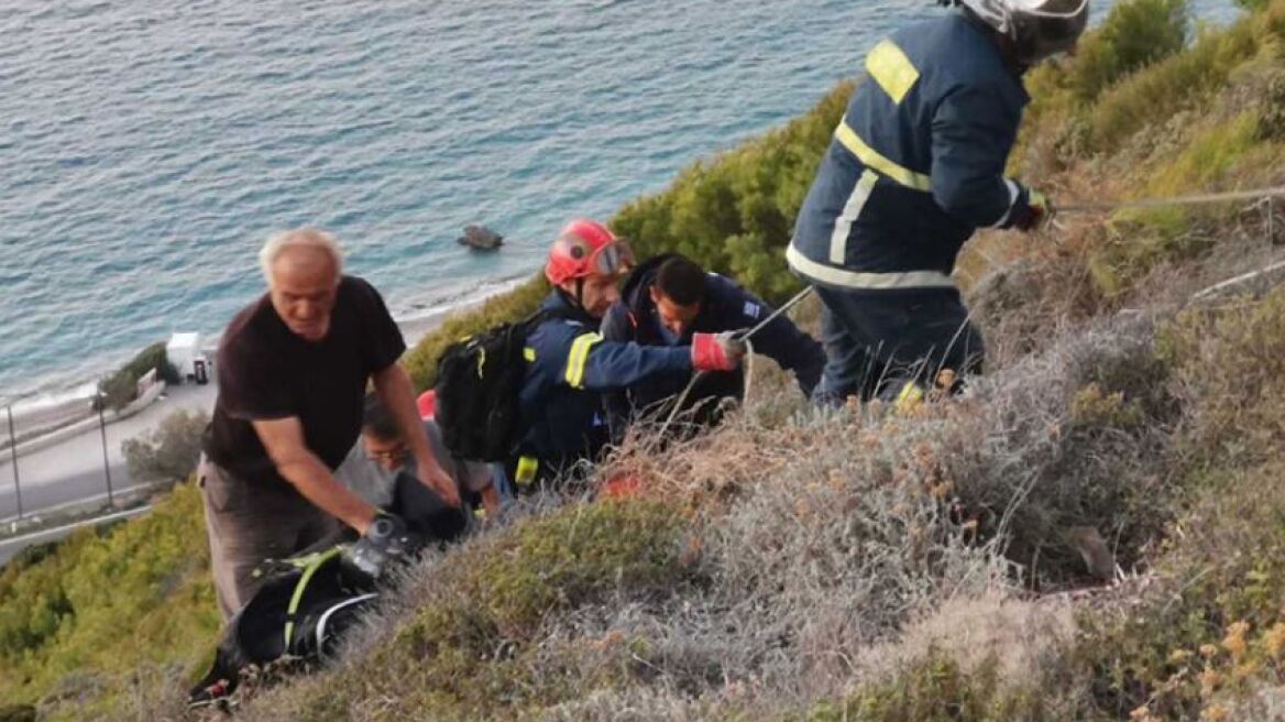 Ρόδος: Τραυματισμός 20χρονου έπειτα από πτώση με αλεξίπτωτο πλαγιάς