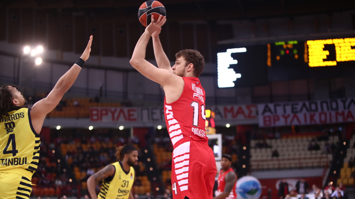 Euroleague: Ολυμπιακός-Φενερμπαχτσέ 94-67: Κόκκινο... ποτάμι!