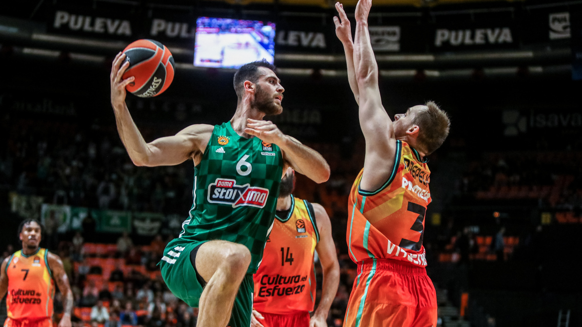 Euroleague, Βαλένθια-Παναθηναϊκός 94-91: Λύγισε στην παράταση - Δείτε βίντεο