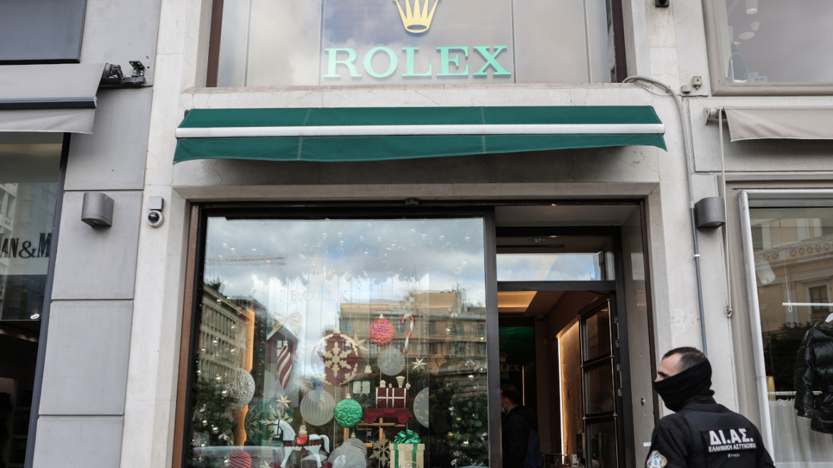 Ληστεία στη Rolex: Στο μικροσκόπιο μηχανή που ενδέχεται να χρησιμοποίησαν οι δράστες