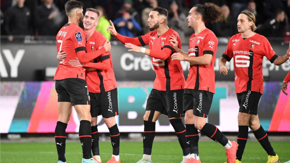 Ligue 1: «Λύτρωση» για τη Ρεν στο 89΄, 2-1 τη Νις - Δείτε τα γκολ