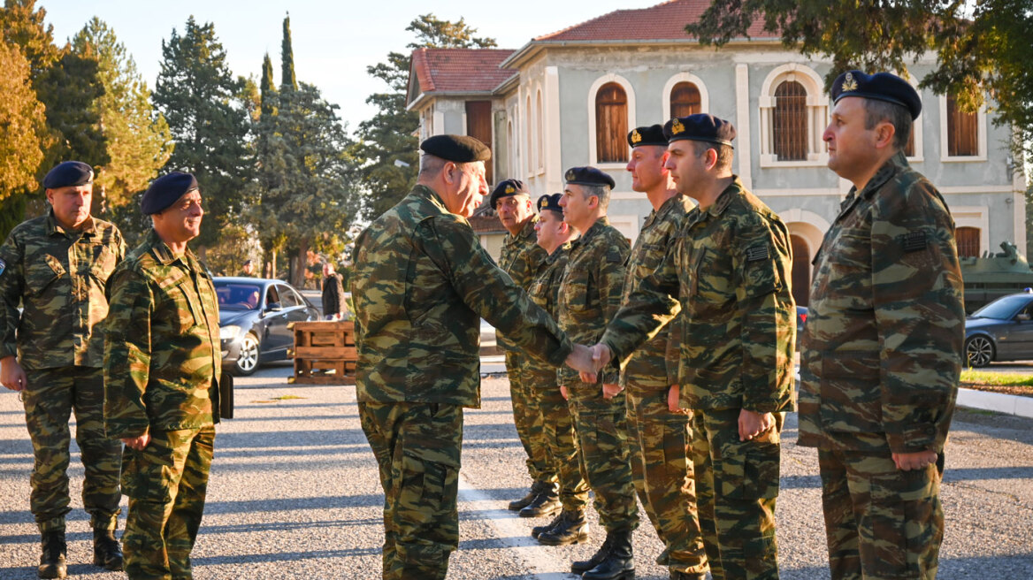 Αρχηγός ΓΕΣ: Επισκέφθηκε την περιοχή ευθύνης της 1ης Στρατιάς «Αχιλλέας»