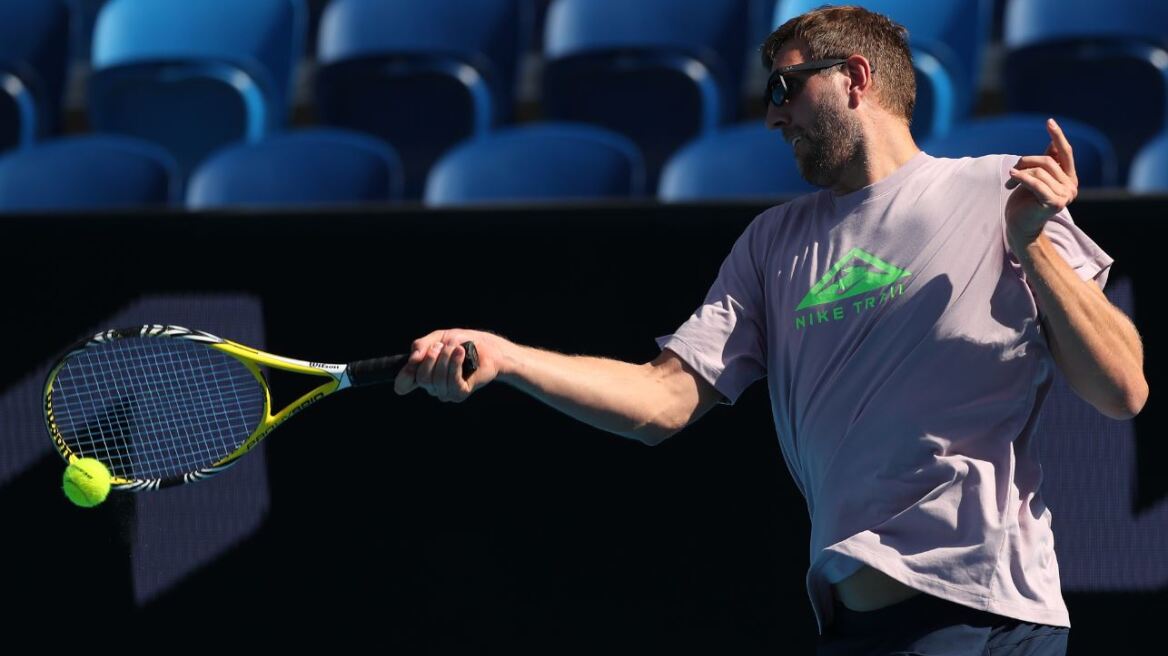 Australian Open: Ο Ζβέρεφ έπαιξε τένις με τον Νοβίτσκι 