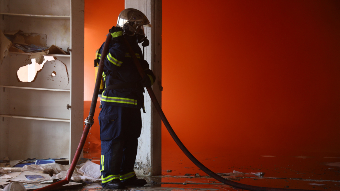 Πυρκαγιά σε χώρο καταστήματος επί της οδού Αχαρνών 