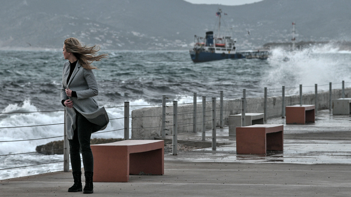 Καιρός - Κακοκαιρία προ των πυλών: Ισχυροί άνεμοι και πτώση της θερμοκρασίας από την Παρασκευή - Πού θα χιονίσει