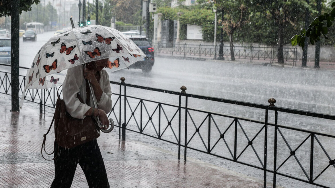 Καιρός στην Αθήνα: Πότε θα έχουμε ισχυρές καταιγίδες - Δείτε χάρτη του meteo