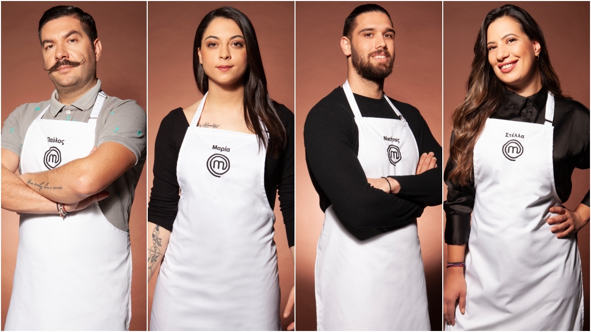 Masterchef: Ποιοι είναι οι παίκτες που διεκδικούν το έπαθλο του διαγωνισμού μαγειρικής 