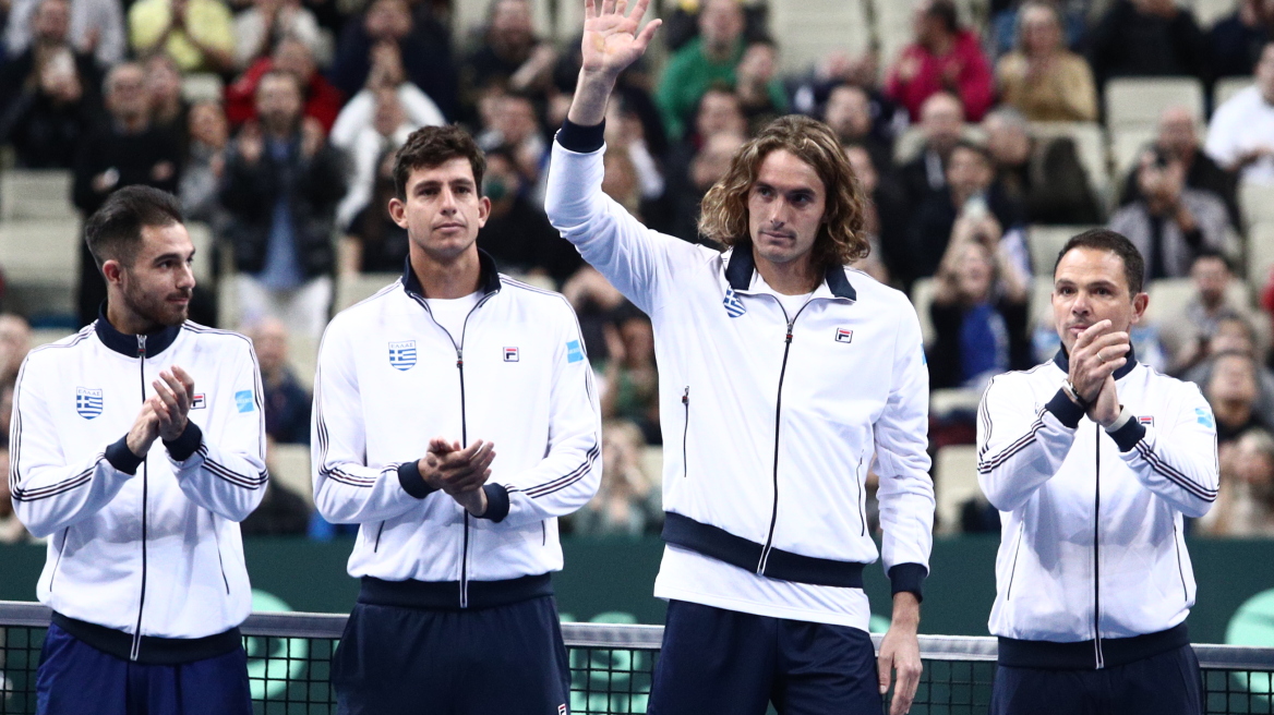  Davis Cup: Κληρώθηκε με Σλοβακία η Ελλάδα 