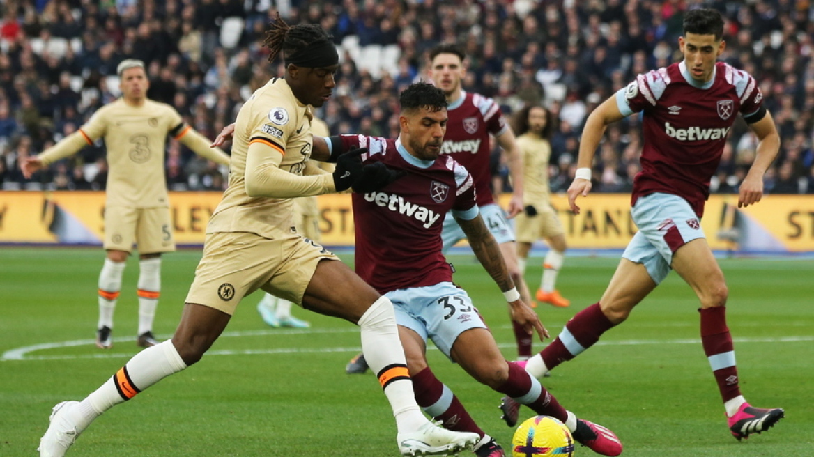 Premier League, Γουέστ Χαμ - Τσέλσι 1-1: Νέα γκέλα για τους «Μπλε»