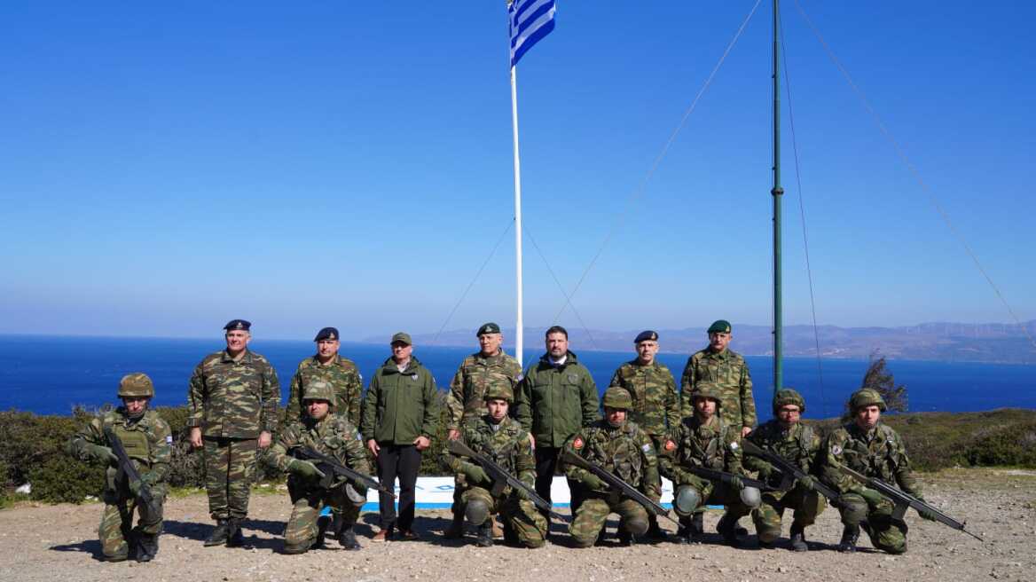 Χαρδαλιάς και Φλώρος από το επιτηρητικό φυλάκιο «Παναγιάς»: Εδώ είναι τα άγρυπνα μάτια των Ενόπλων Δυνάμεων (Βίντεο)