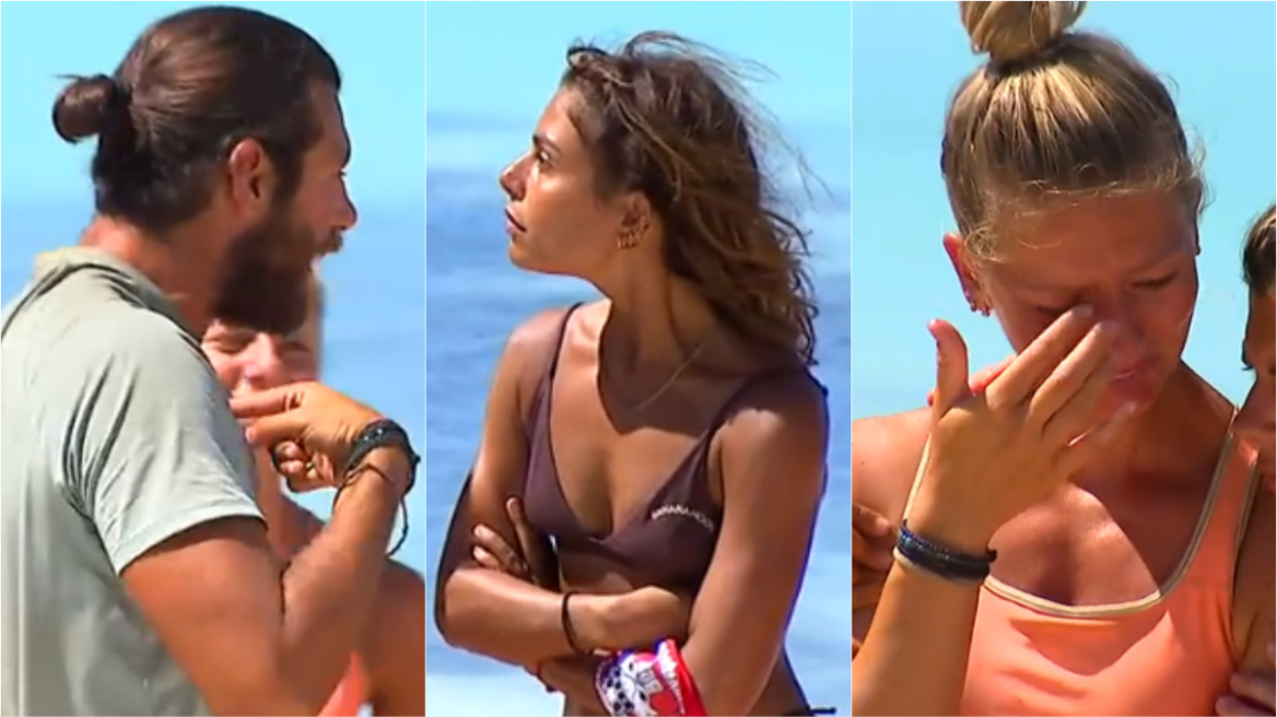 Survivor All Star: Ο «πόλεμος» για τα μάτια της... ωραίας Ελένης και το «μπουρλότο» του Μπάρτζη - Δείτε βίντεο