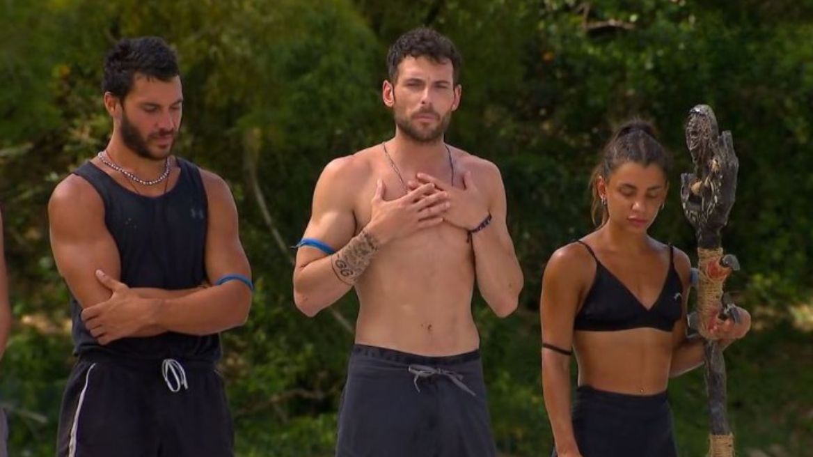 Survivor All Star: Νίκη για τους Μπλε - Η αφιέρωση του Νίκου Μπάρτζη στον Στάθη Σχίζα