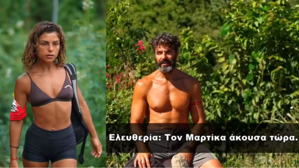 Survivor All Star: «Πόλεμος» Μαρτίκα-Ελευθερίου, την έπιασε να κρυφακούει και την έβγαλε στη… σέντρα – Δείτε βίντεο