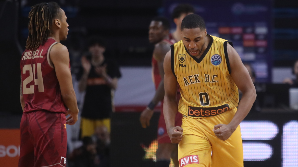 Basketball Champions League, AEK-Γαλατάσαράι 92-78: Στους «8» της Ευρώπης η Ένωση 